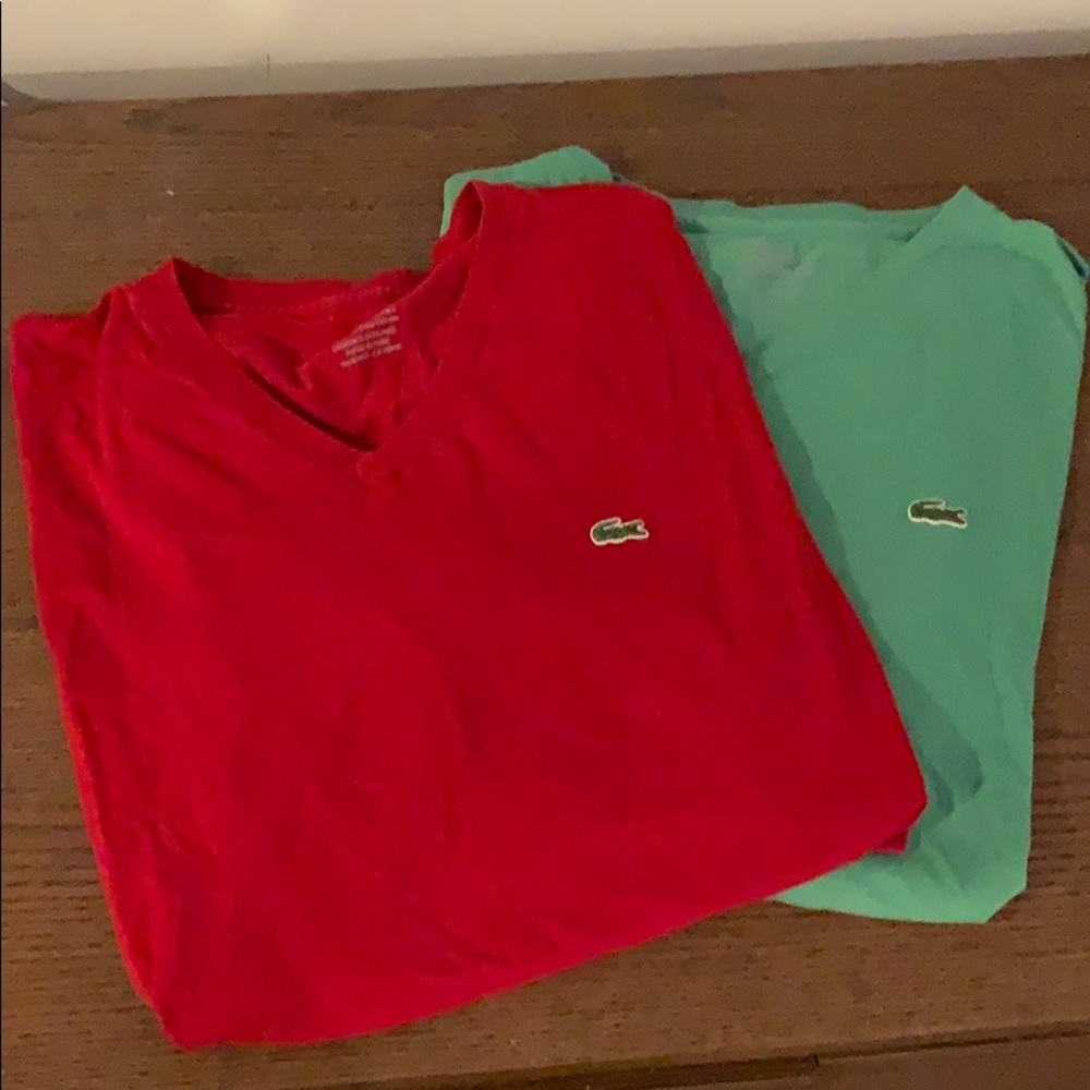 Set of two Lacoste men’s shirts